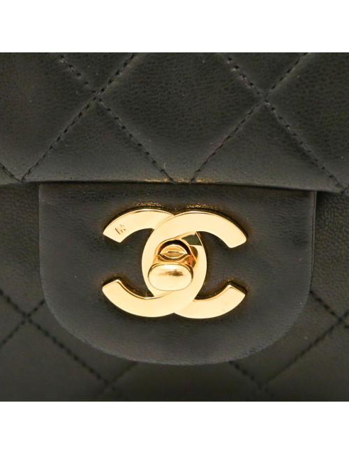 Sac Classique noir vintage CHANEL