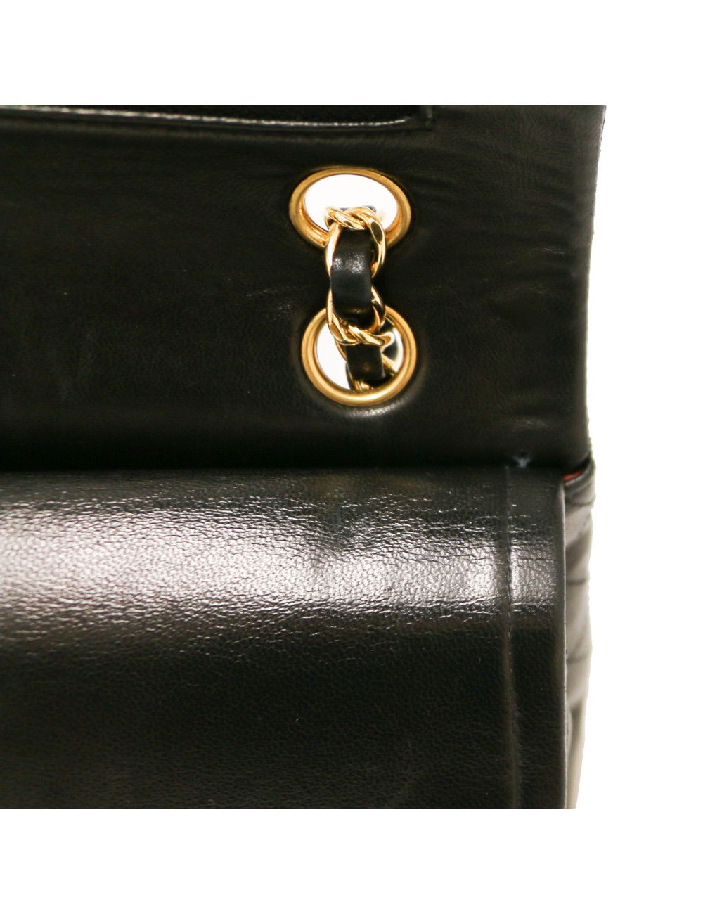 Sac Classique noir vintage CHANEL