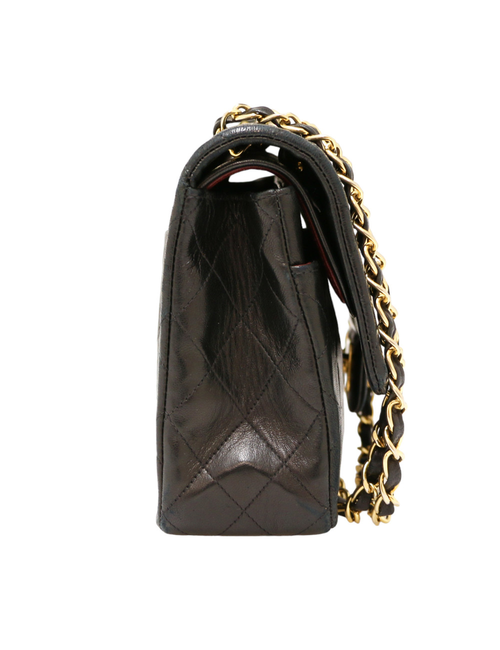 Sac Classique Chanel medium cuir d'agneau