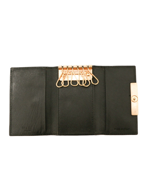 Porte clés PRADA cuir