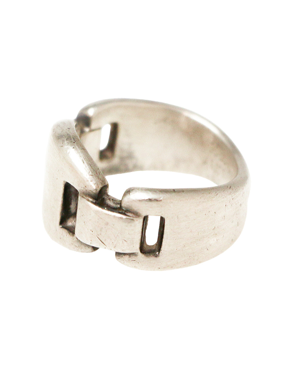 Bague HERMES argent 