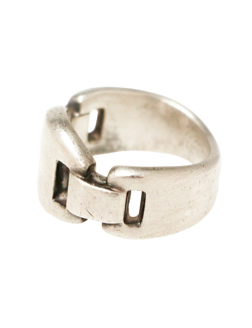 Bague HERMES argent 