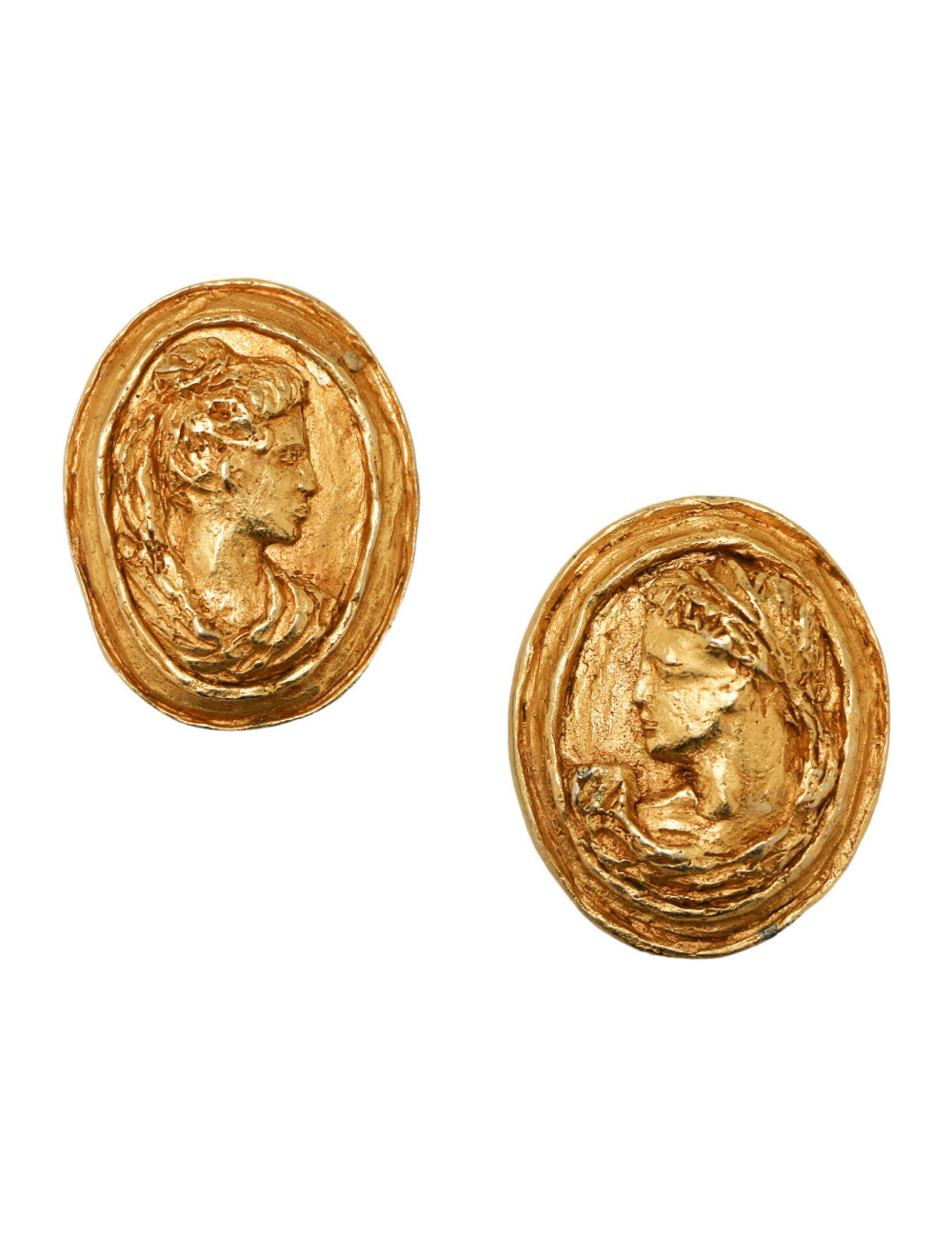 Boucles d'oreille CHRISTIAN LACROIX Médaillons