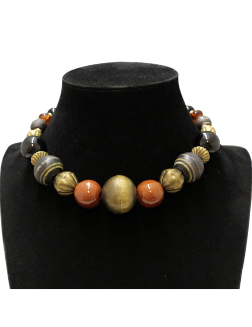 Collier perles Vintage 