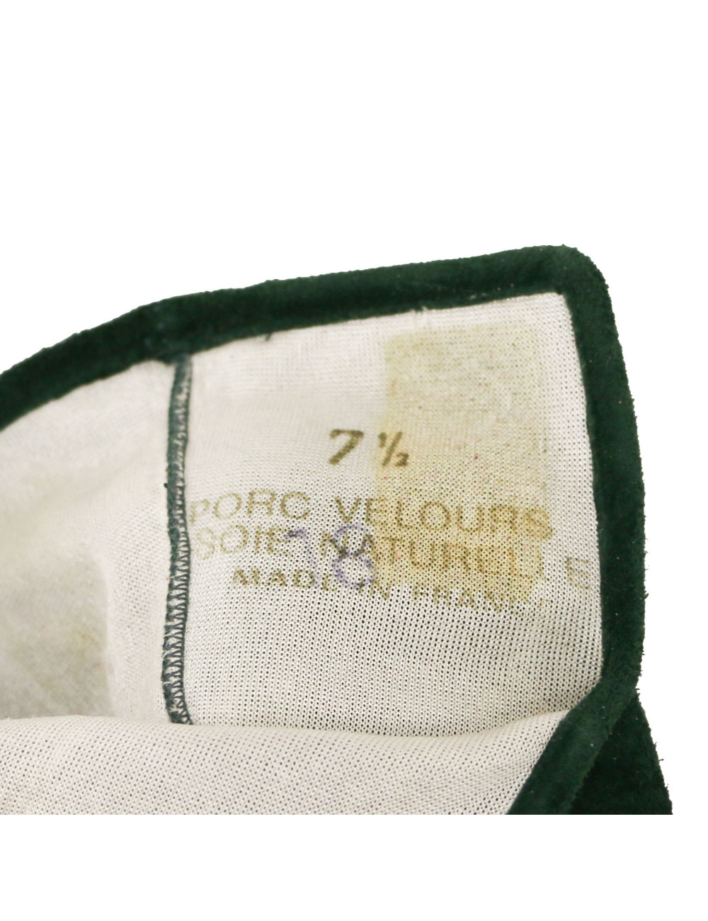 CHRISTIAN LACROIX vintage green gloves size 7.5FR