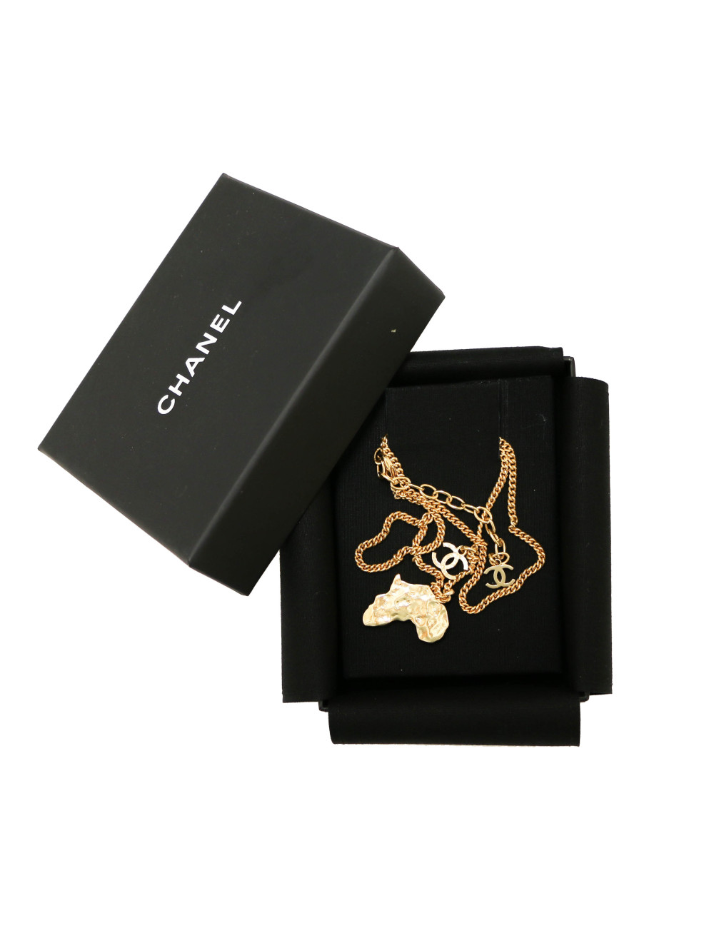 CHANEL Paris-Dakar long necklace