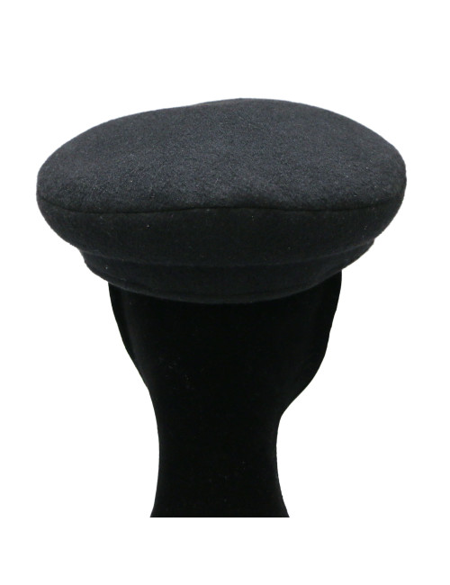 HERMES black cashmere beret