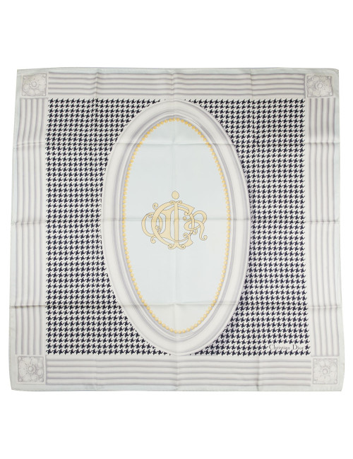 Carré CHRISTIAN DIOR soie Vintage 