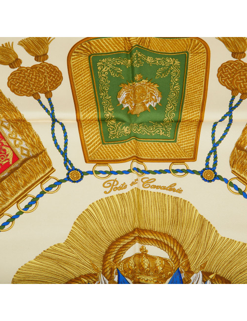 Carré HERMES Poste et Cavalerie