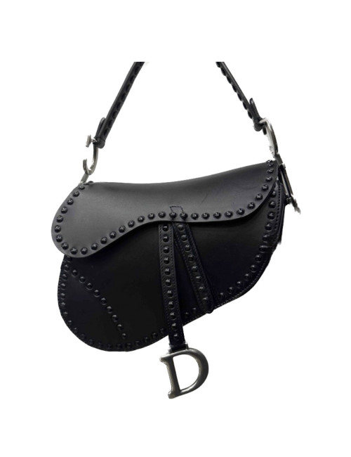 Saddle noir clouté DIOR