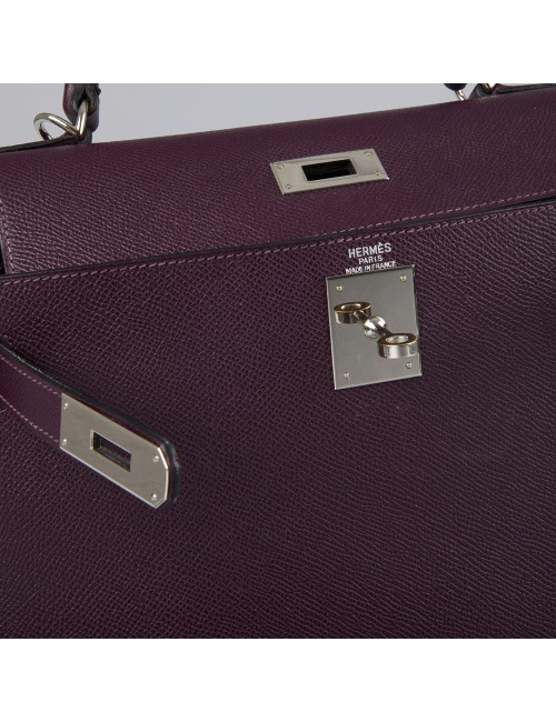 Kelly 28 Epsom Raisin