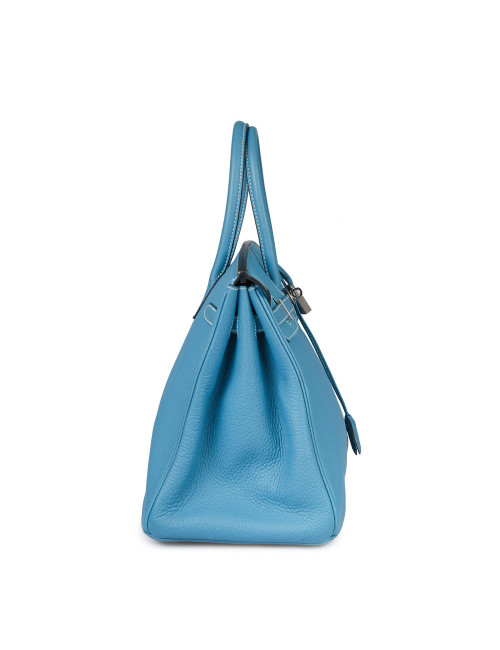 Birkin 35 bleu Jeans HERMES togo