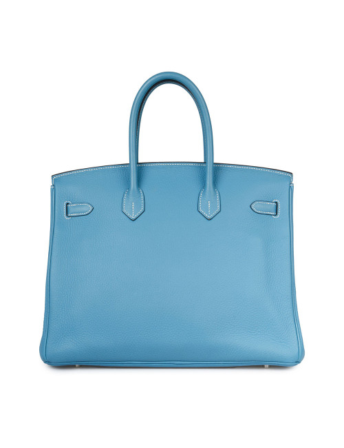 Birkin 35 bleu Jeans HERMES togo