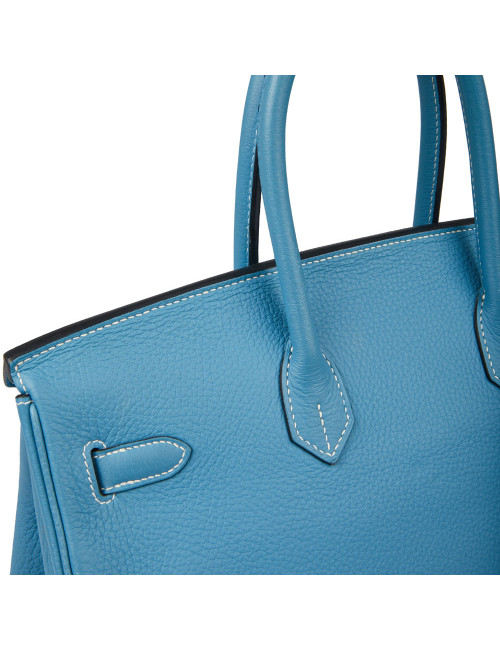 Birkin 35 bleu Jeans HERMES togo
