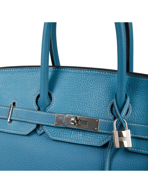 Birkin 35 bleu Jeans HERMES togo