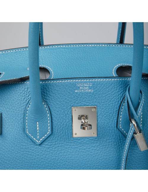 Birkin 35 bleu Jeans HERMES togo