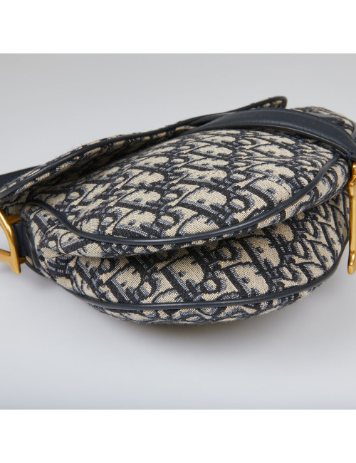 Saddle Dior oblique bleu