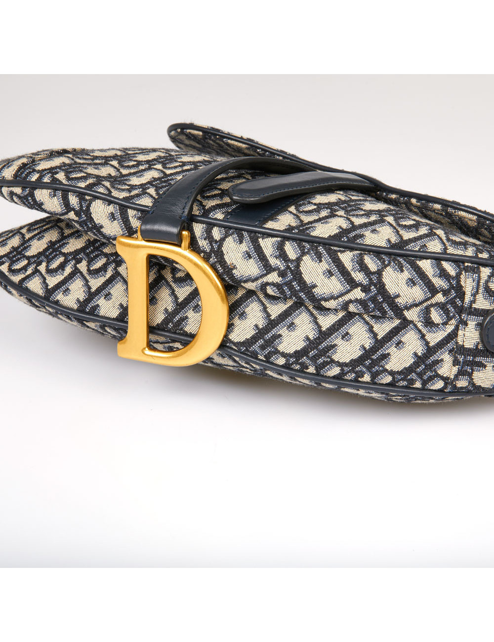 Saddle Dior oblique bleu