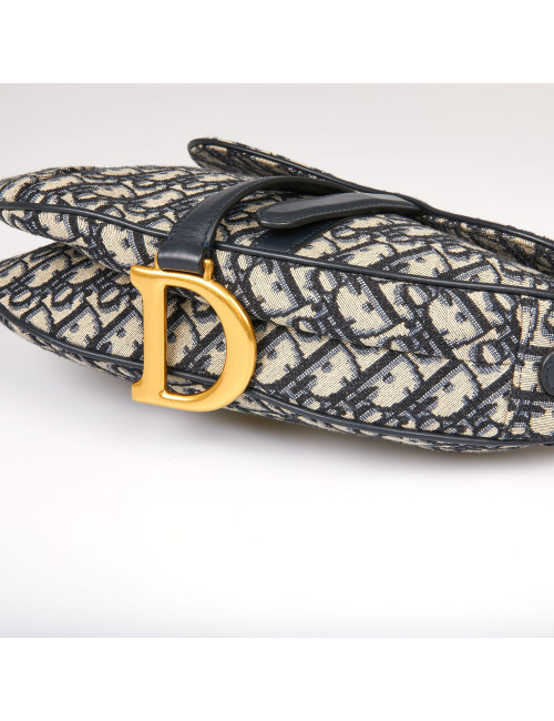 Saddle Dior oblique bleu