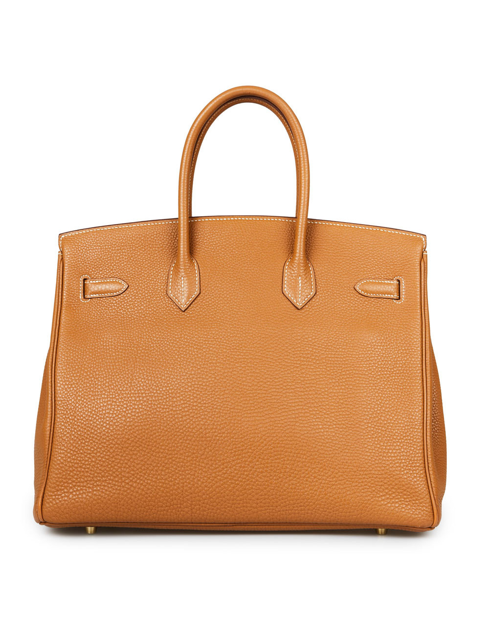 Birkin 35 HERMES taurillon clémence gold