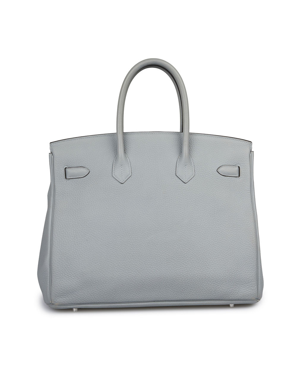 Birkin 35 HERMES togo gris lin