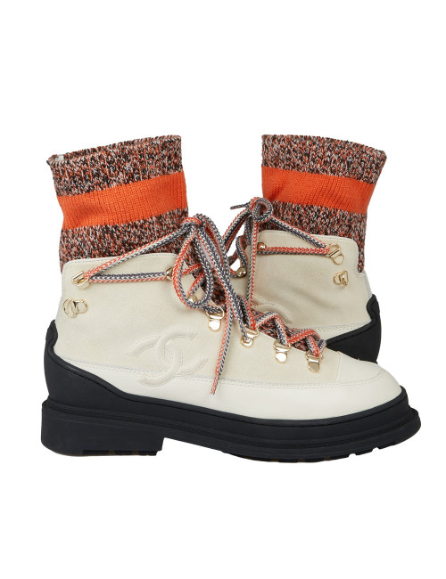 CHANEL snow boots, size 40FR