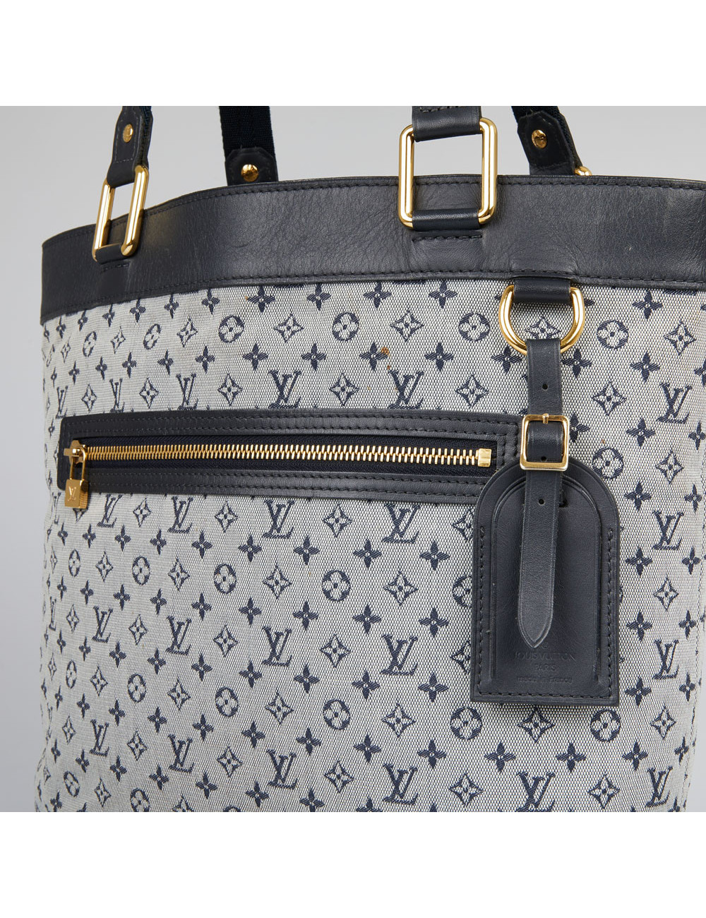 Cabas LOUIS VUITTON toile denim