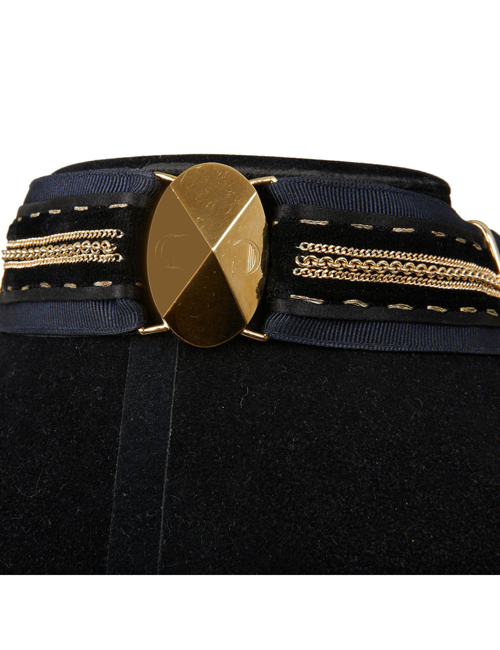 Collier CHRISTIAN DIOR multirangs perles