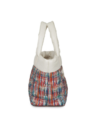 CHANEL Coccoon bag in tweed-like parachute canvas 2