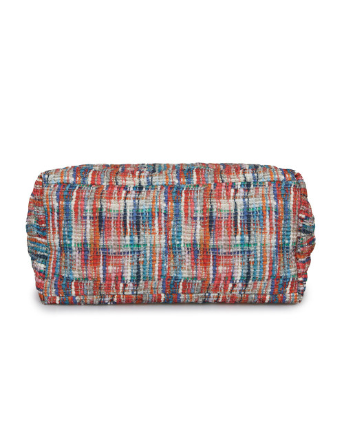 CHANEL Coccoon bag in tweed-like parachute canvas