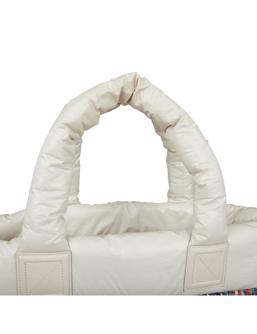 Sac Cocoon CHANEL tissu parachute façon tweed