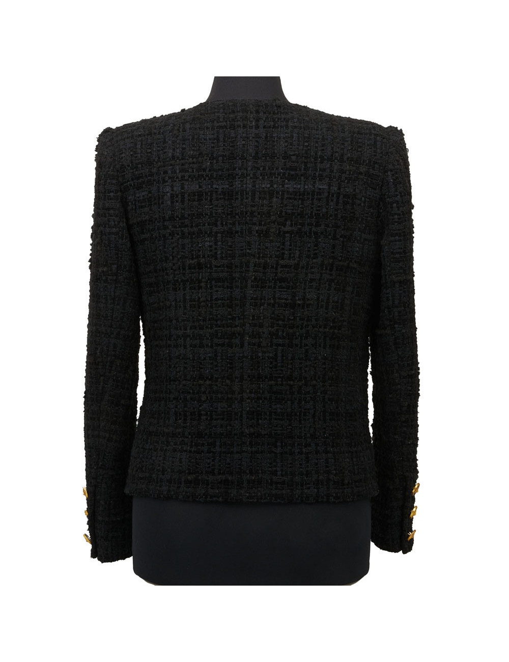 Veste CHANEL noire métier d'art 2020 Chateau des dames