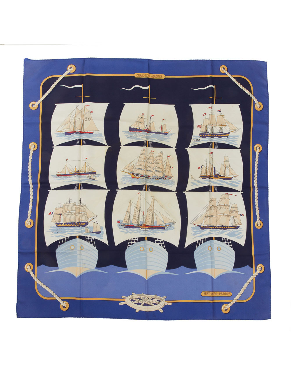 Carré HERMES Le grand Largue