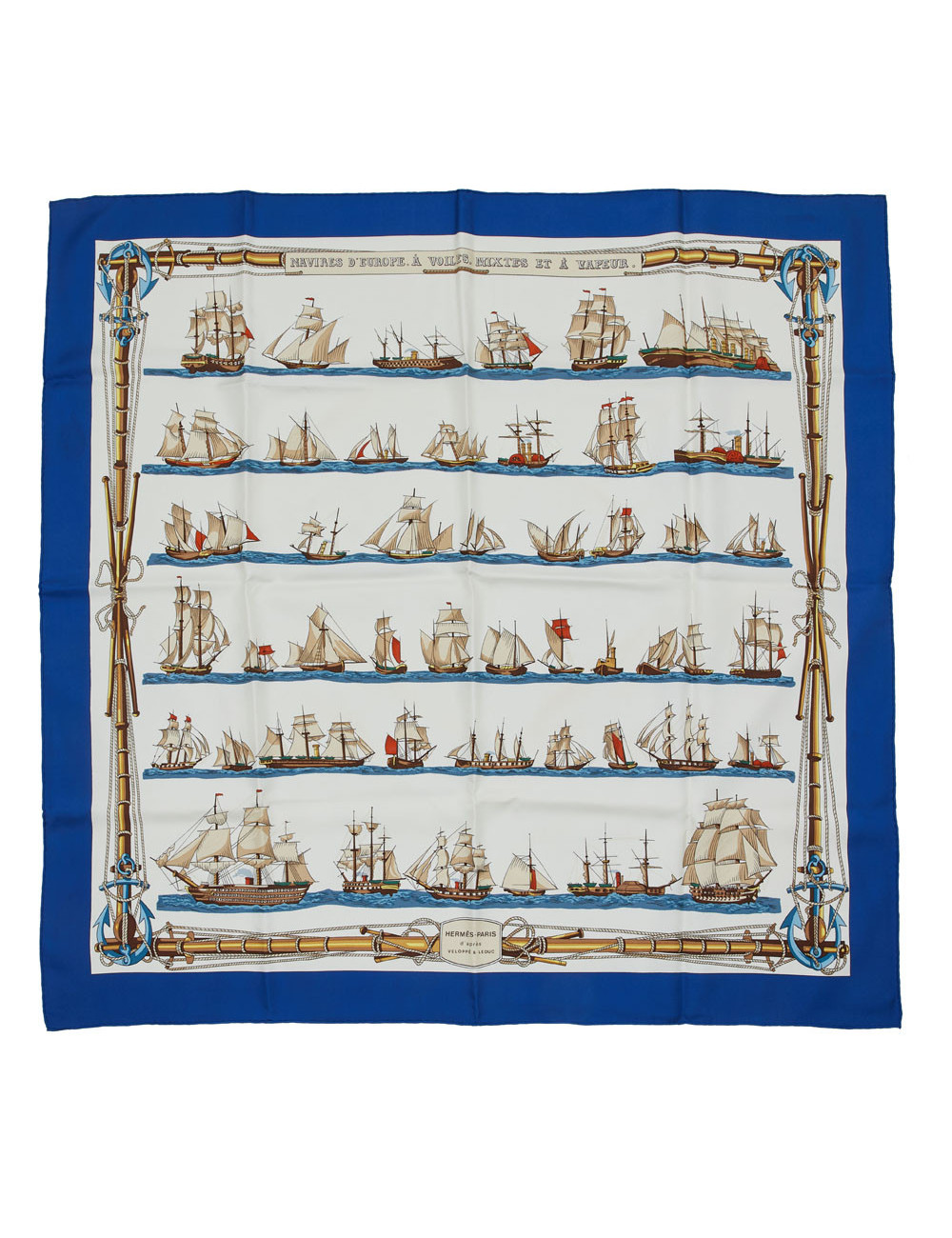 Carré HERMES Navires d'Europe à voile mixtes et à vapeur