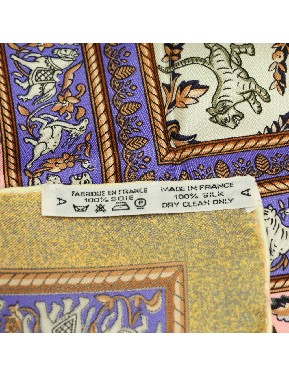 Carré HERMES Chasse en Inde