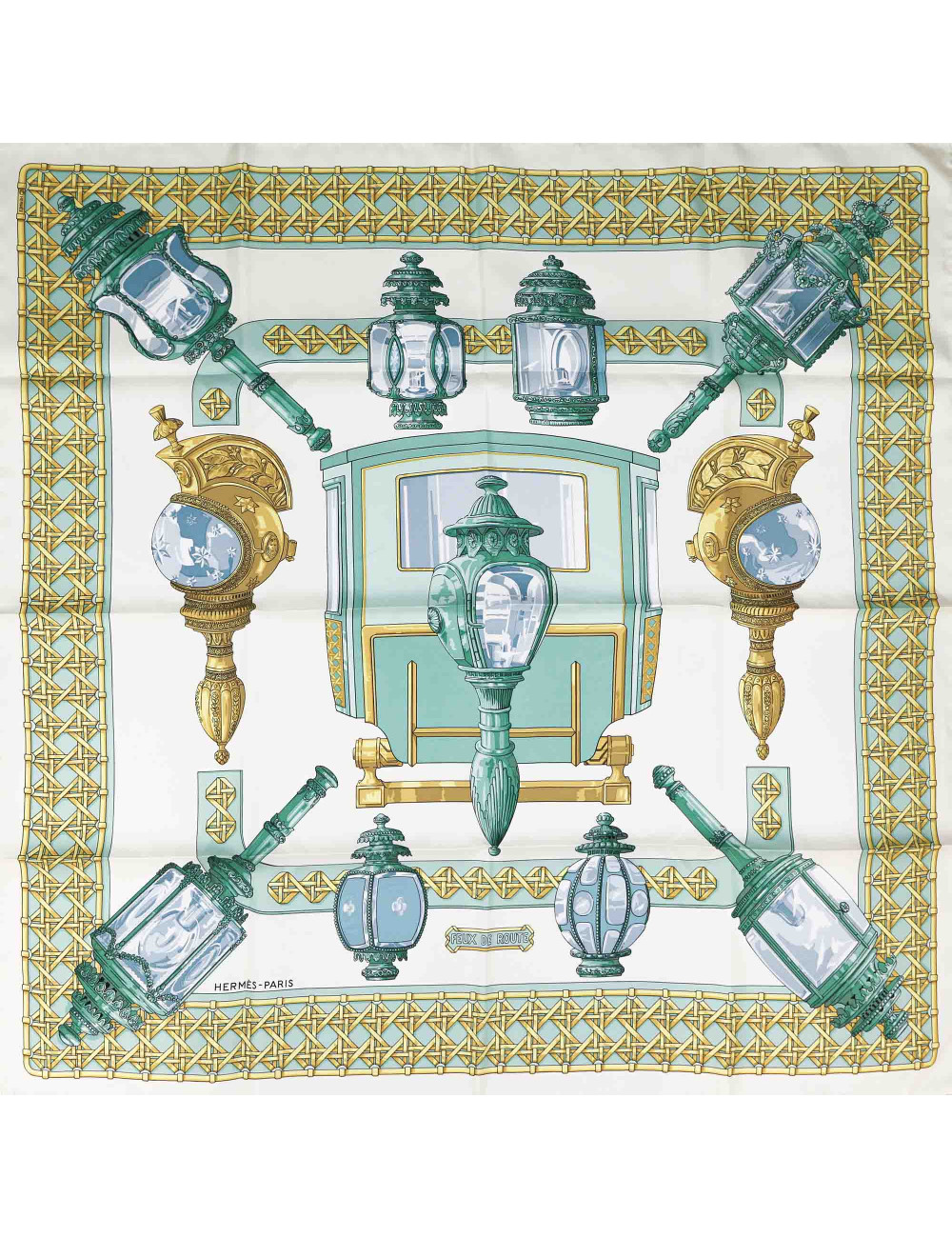 Carré HERMES Feux de route