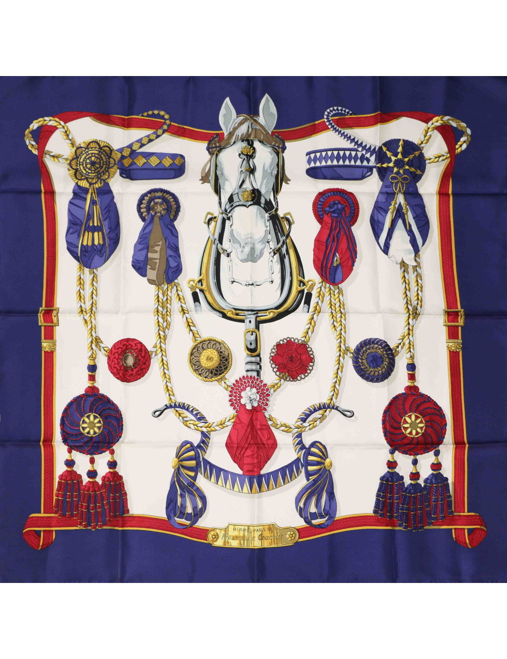 Carré HERMES Frontaux et cocardes
