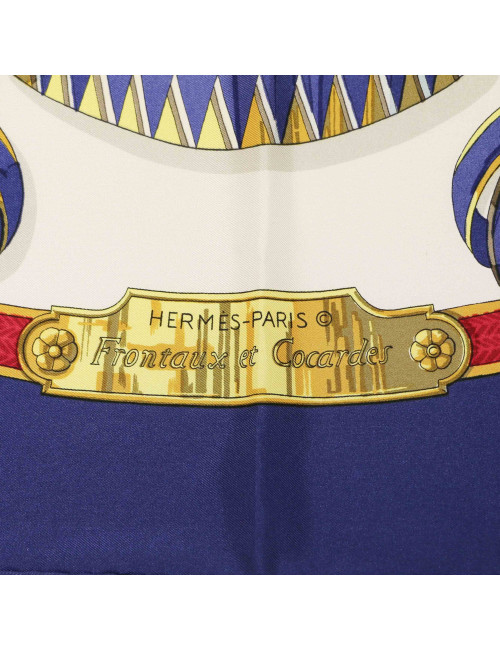 Carré HERMES Frontaux et cocardes