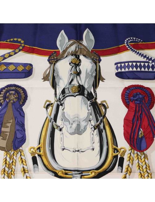 Carré HERMES Frontaux et cocardes