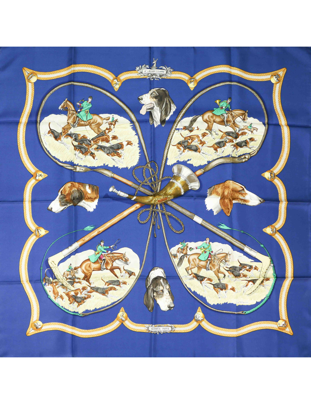 Carré HERMES Le Laisser Courre