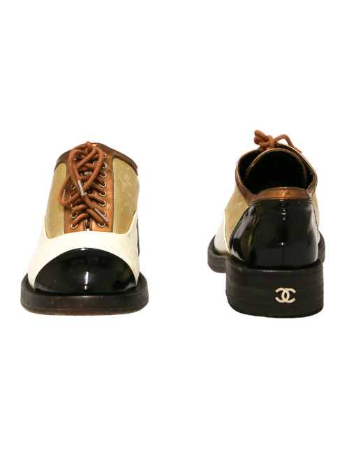 Mocassins T 36 CHANEL tricolore