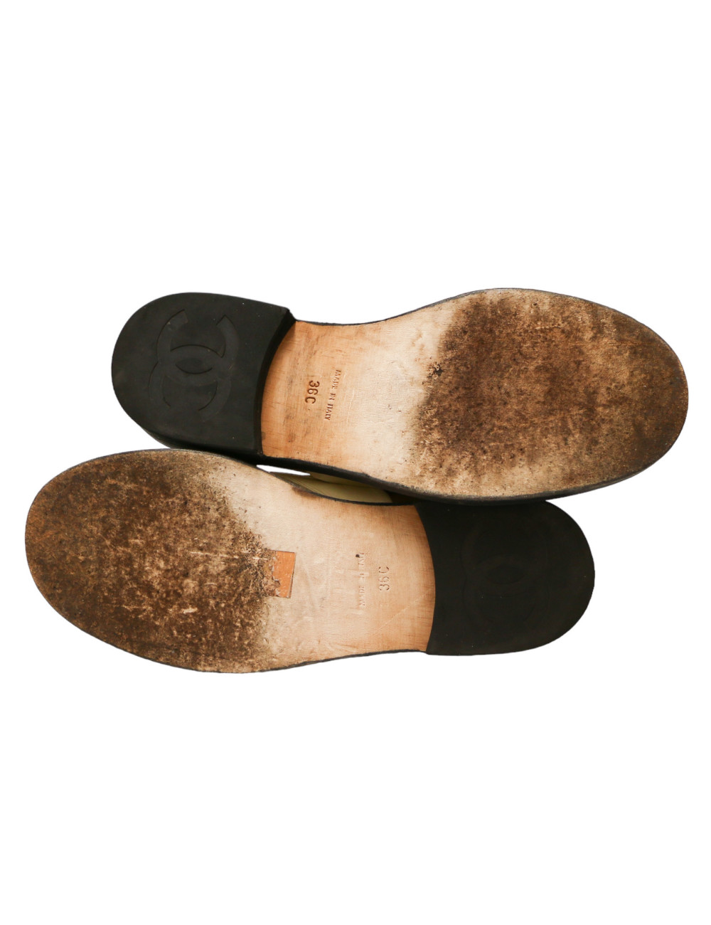 Mocassins T 36 CHANEL tricolore