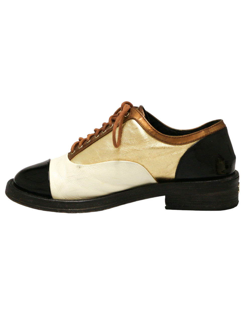 CHANEL multicolor loafers size 36 FR