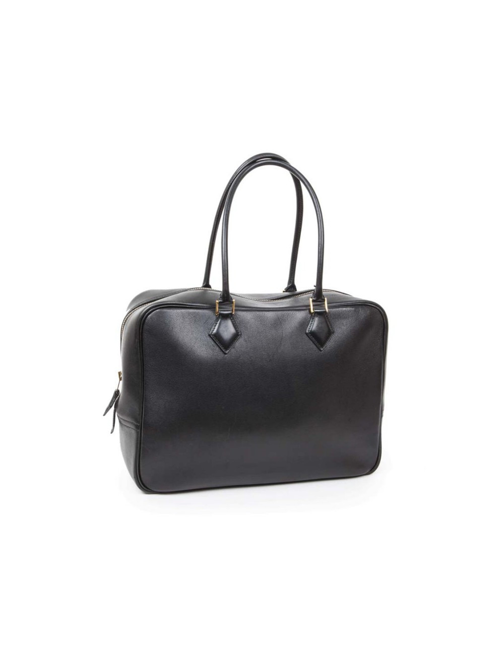 Sac à main Plume HERMES bicolore 