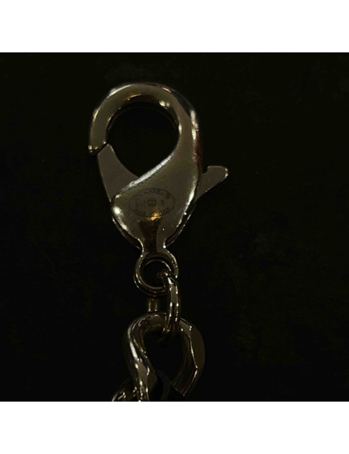 Ceinture CHANEL chaine entrelacée de cuir et charms