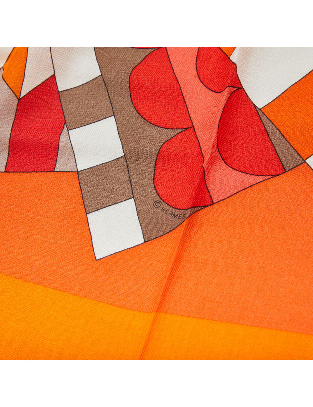 Grand châle Cheval de fête HERMES