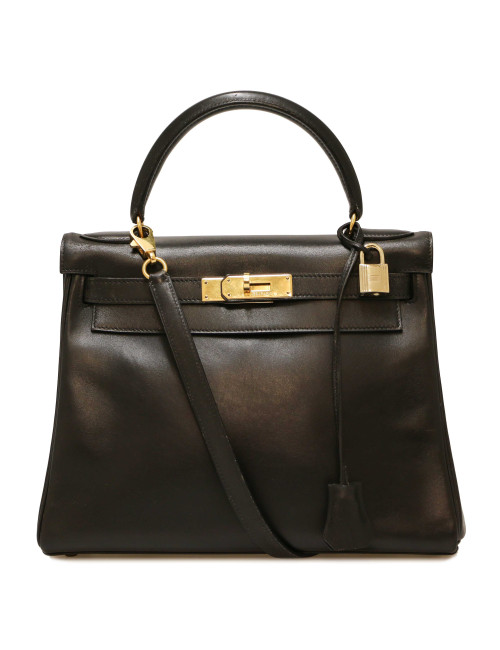 Kelly 28 vintage HERMÈS noir
