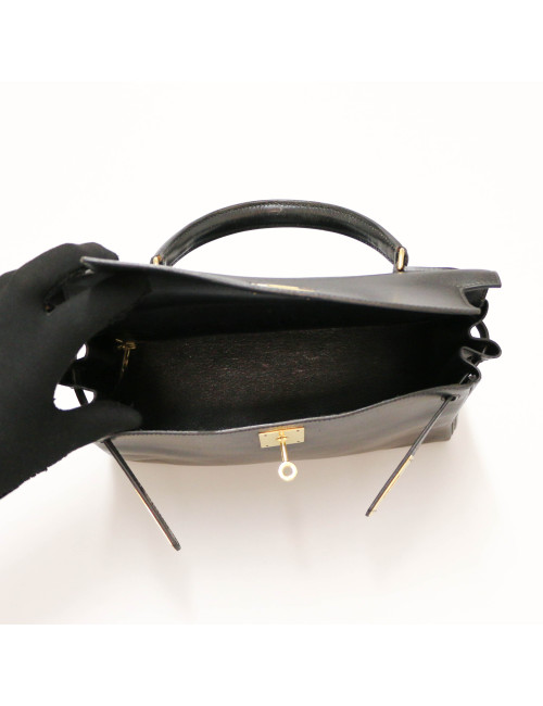 Kelly 28 vintage HERMÈS noir