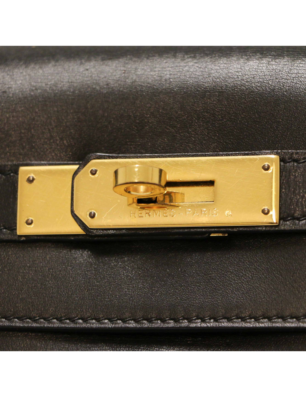 Kelly 28 vintage HERMÈS noir