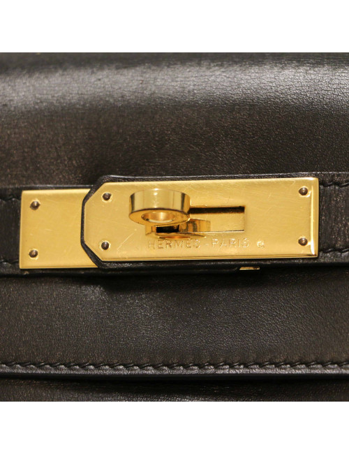 Kelly 28 vintage HERMÈS noir